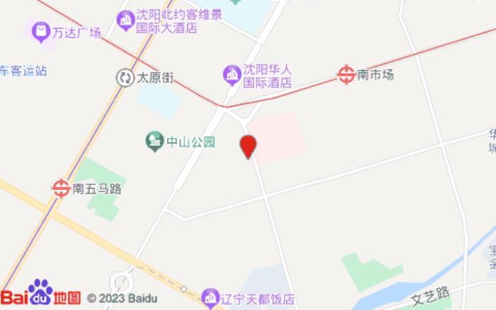 白玉蘭酒店(沈陽(yáng)火車(chē)站202醫(yī)院店)位置圖