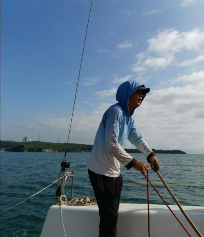 潿洲島南灣帆船體驗